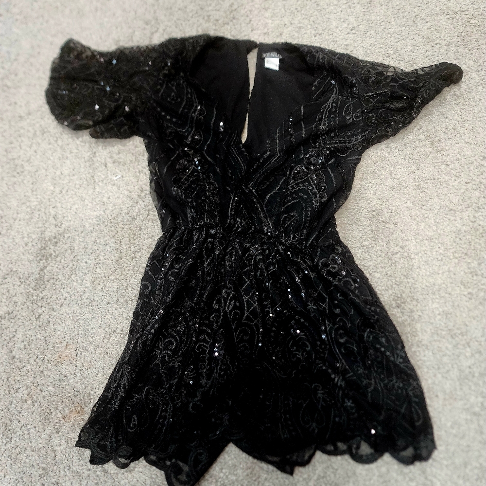 VENUS Black Elegant Dress
